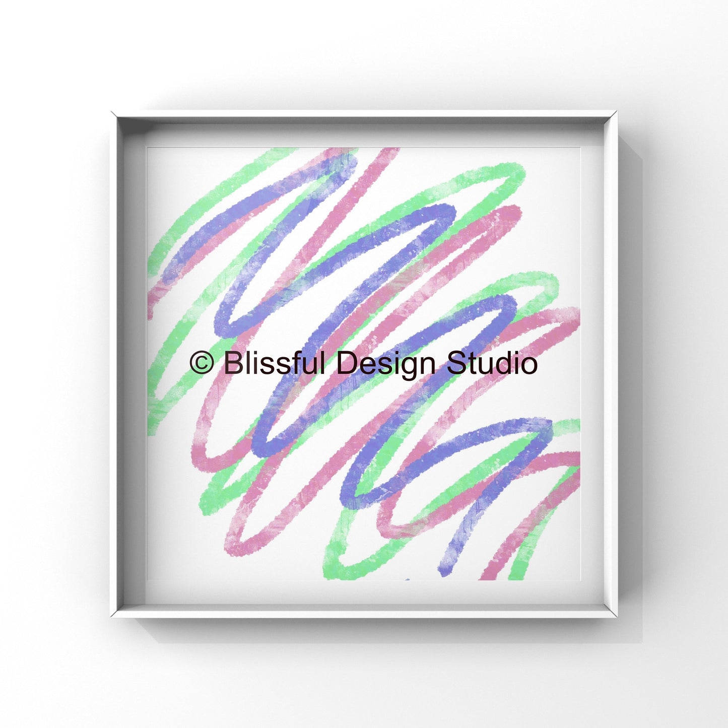 Abstract Digital Design For Commercial Use - High-Resolution Digital Download