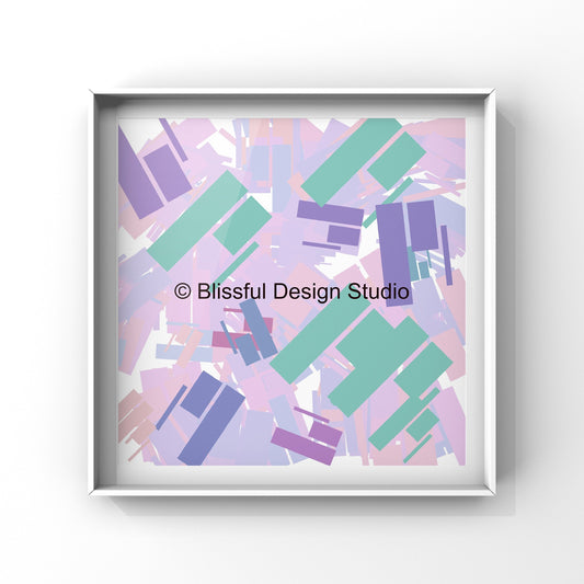 Abstract Digital Design-10 Year Exclusive License-High Resolution Digital Download