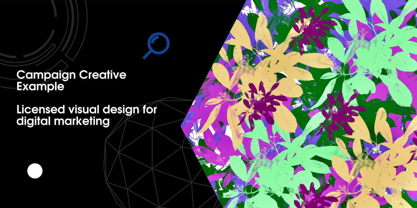 Abstract Digital Design-5 Year License Use - High-Resolution Digital Download