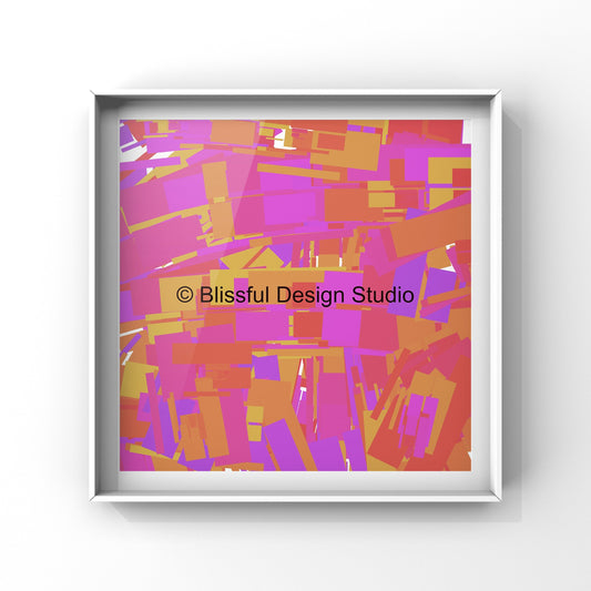 Abstract Digital Design For Commercial Use–High-Resolution Digital Download