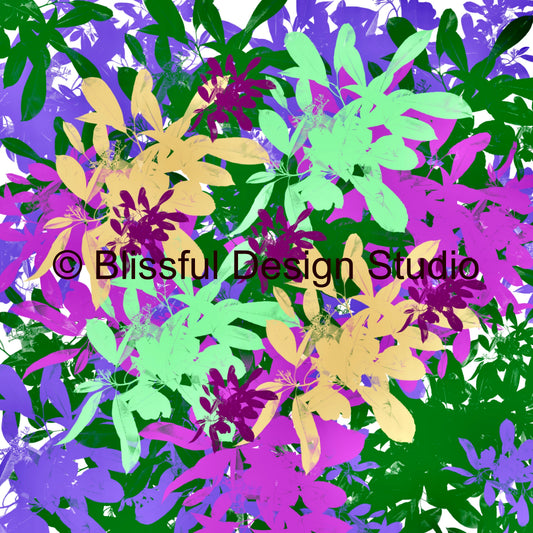 Abstract Digital Design-5 Year License Use - High-Resolution Digital Download